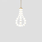 Glass Pearl Necklace Chandelier