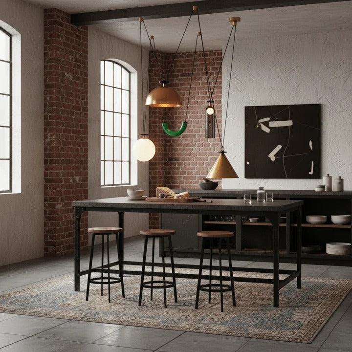 Geometric Shape Art Modern Chandelier