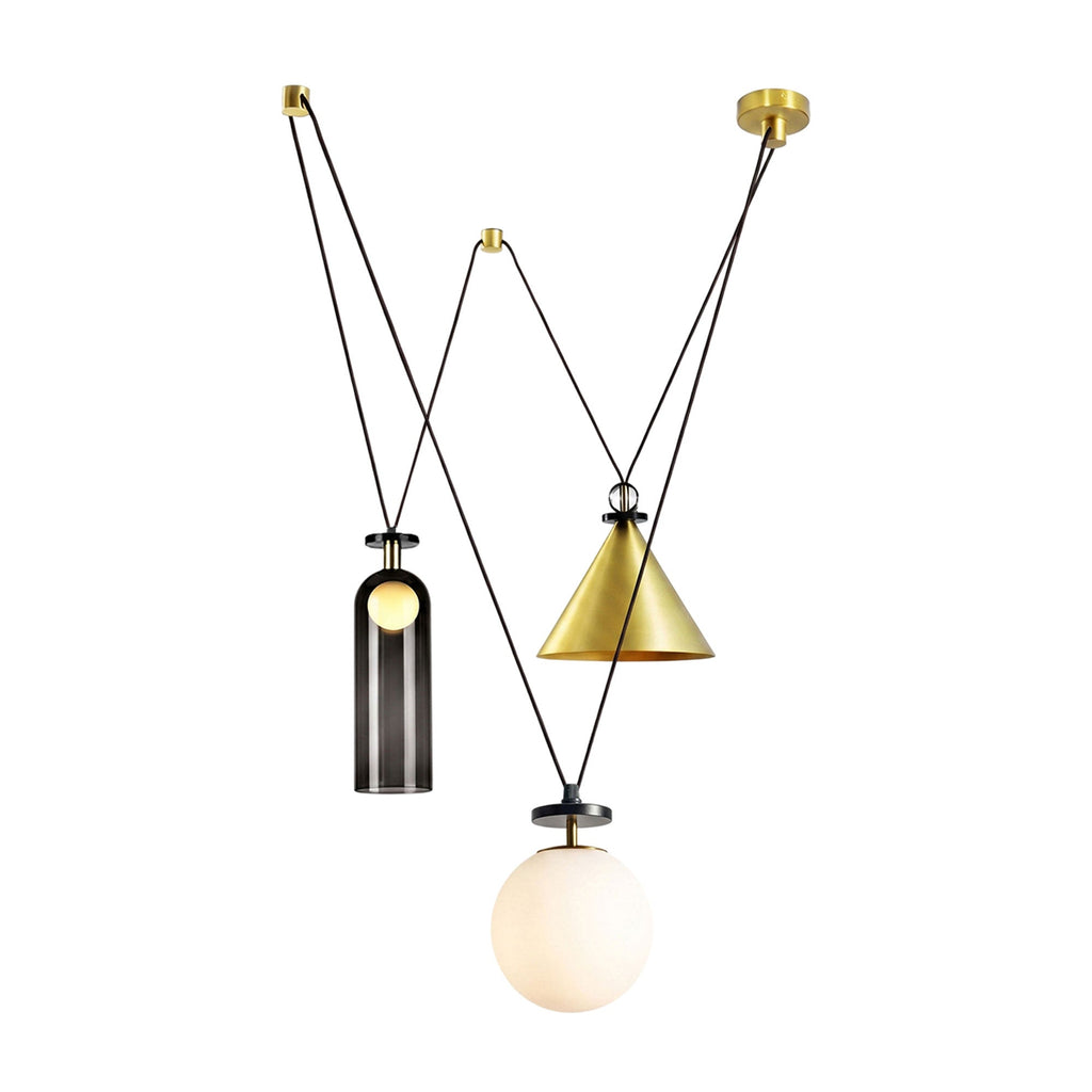 Geometric Shape Art Modern Chandelier