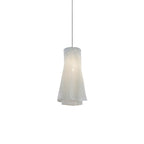 Stainless Steel Pleated Pendant Lamp