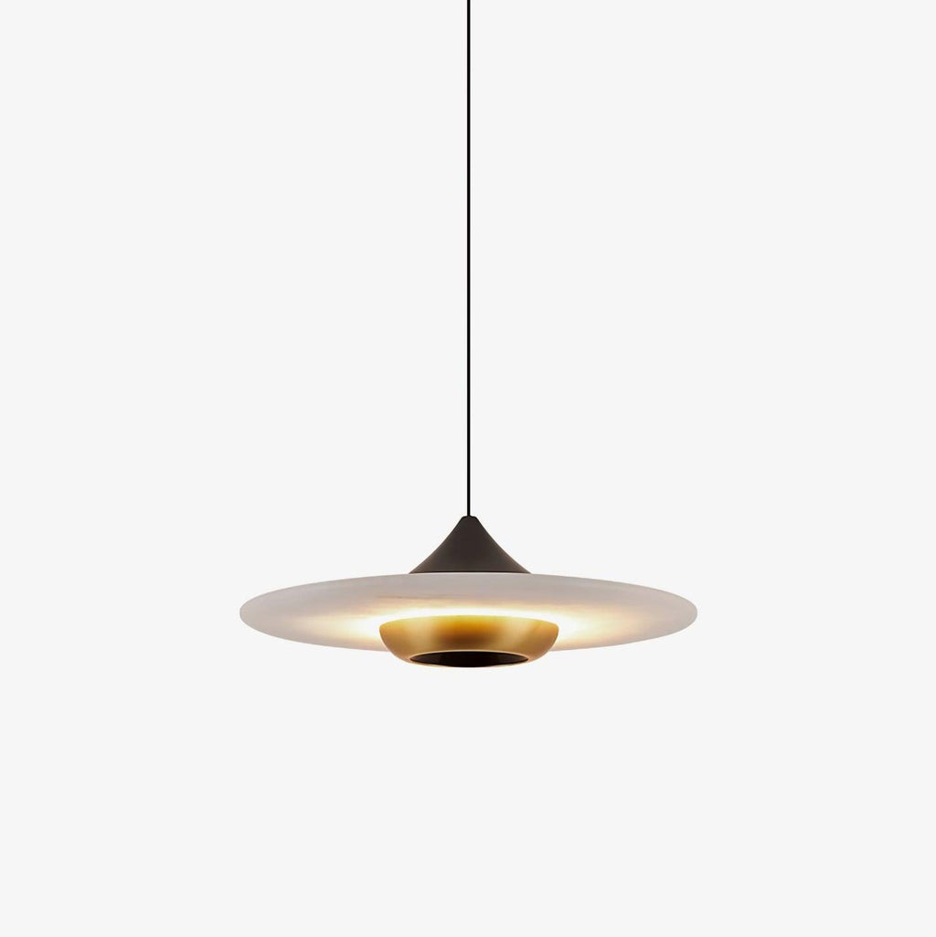 Flying Saucer Marble Pendant Lamp