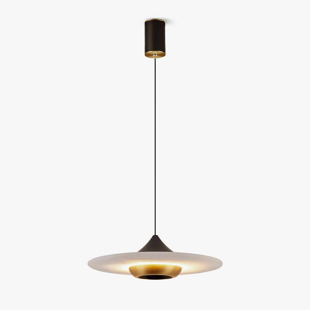 Flying Saucer Marble Pendant Lamp
