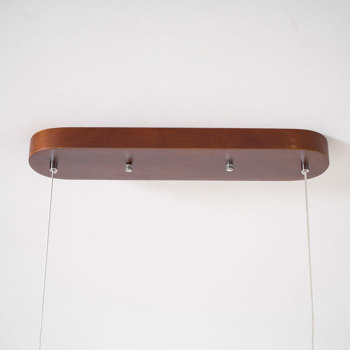 Linear Wooden Pendant Light