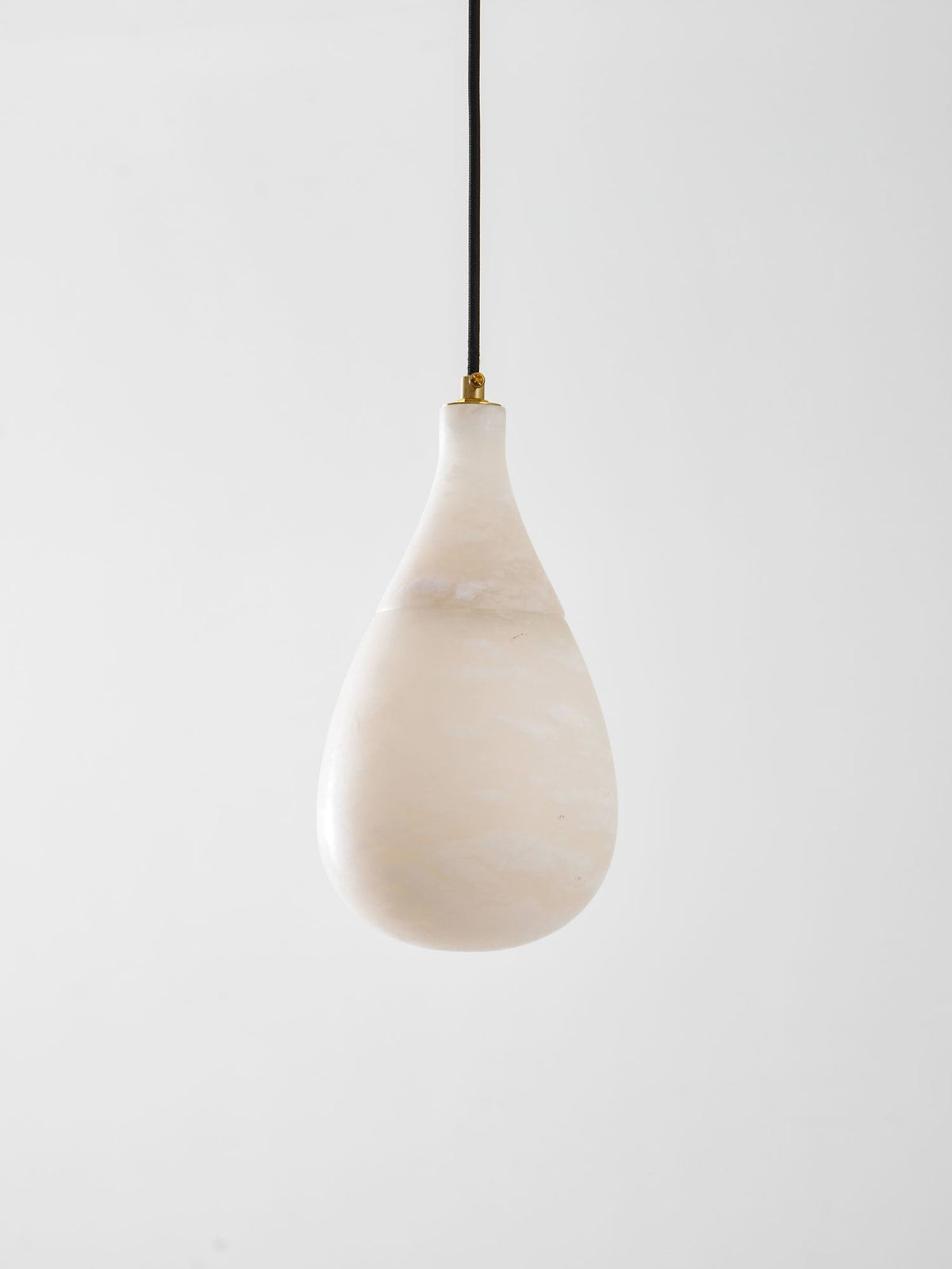 Alabaster Raindrop Pendant Light