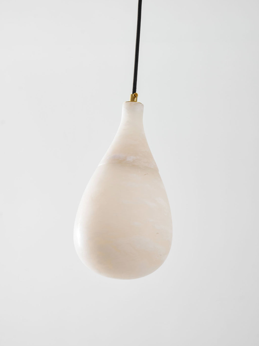Alabaster Raindrop Pendant Light
