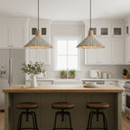 Concrete Pleated Pendant Lamp