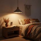 Concrete Pleated Pendant Lamp