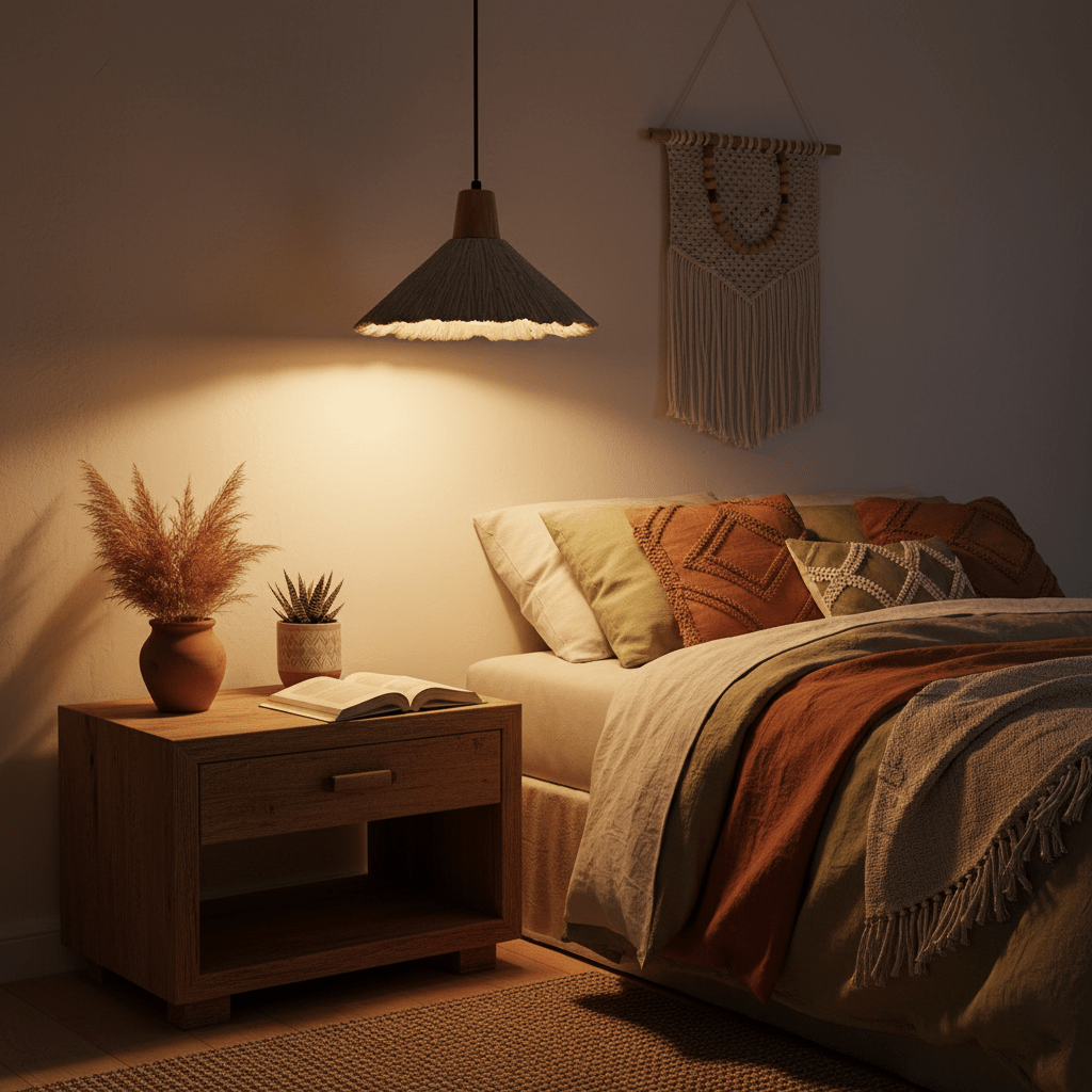 Concrete Pleated Pendant Lamp