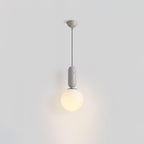 Glass Globe Ball Pendant Light