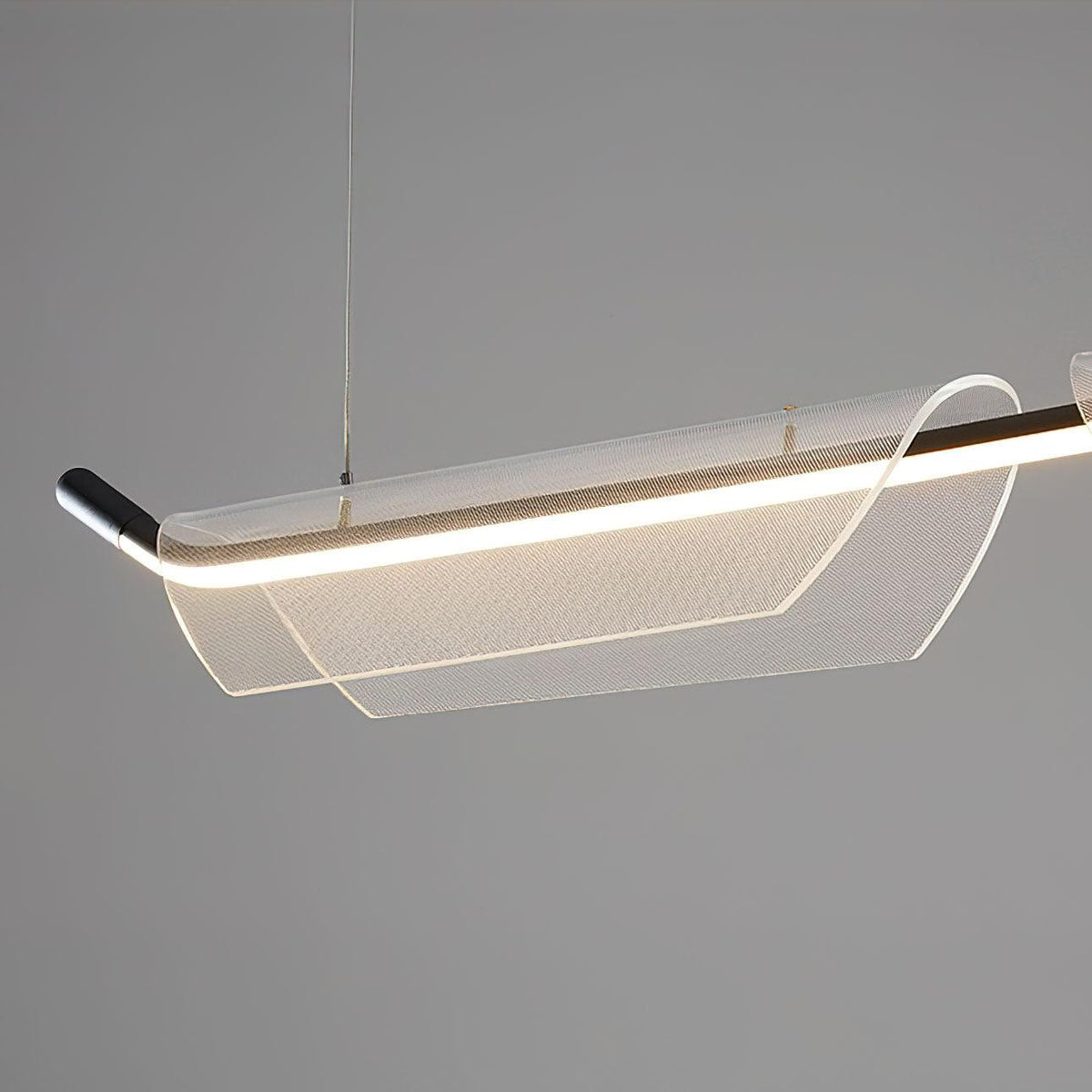 Two Boats Acrylic Pendant Light