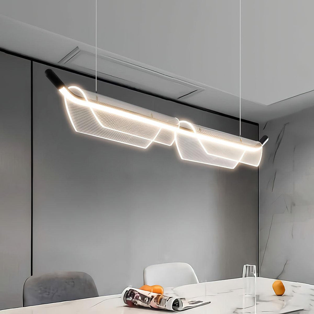 Two Boats Acrylic Pendant Light