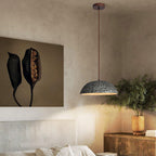 Half Dome Vintage Ceramic Pendant Lamp