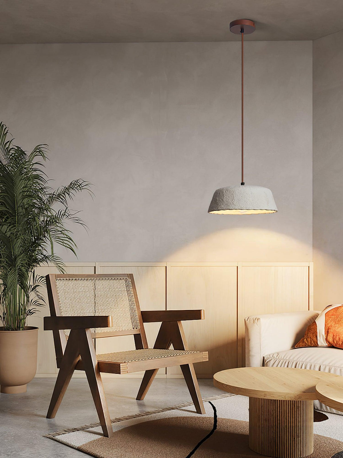 Bowlful Ceramic Pendant Lamp