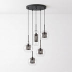 Combined Chiswick Glass Pendant Light