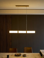 Alabaster Beam Pendant Light