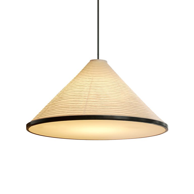 Washi Paper Pyramid Pendant Lamp