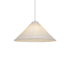 Washi Paper Pyramid Pendant Lamp