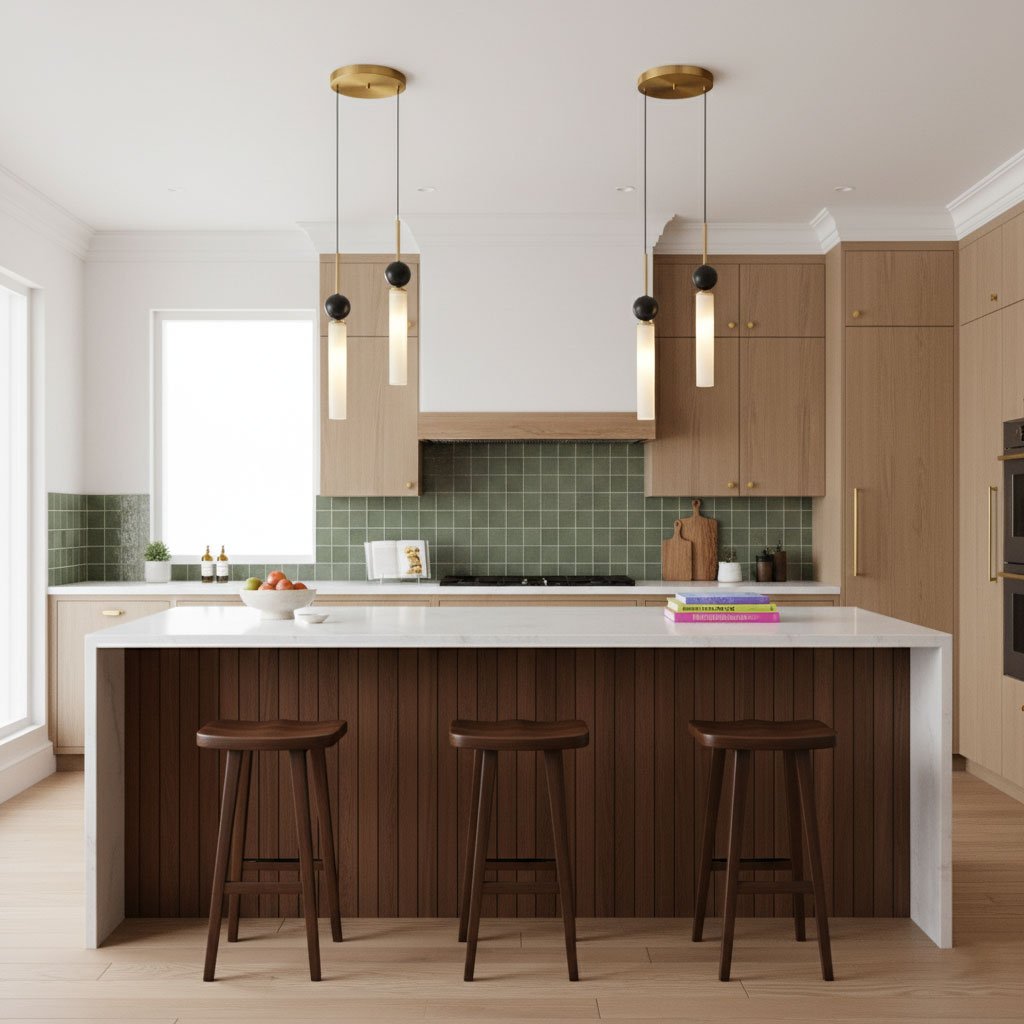 Marble Vertical Pendant Lamp