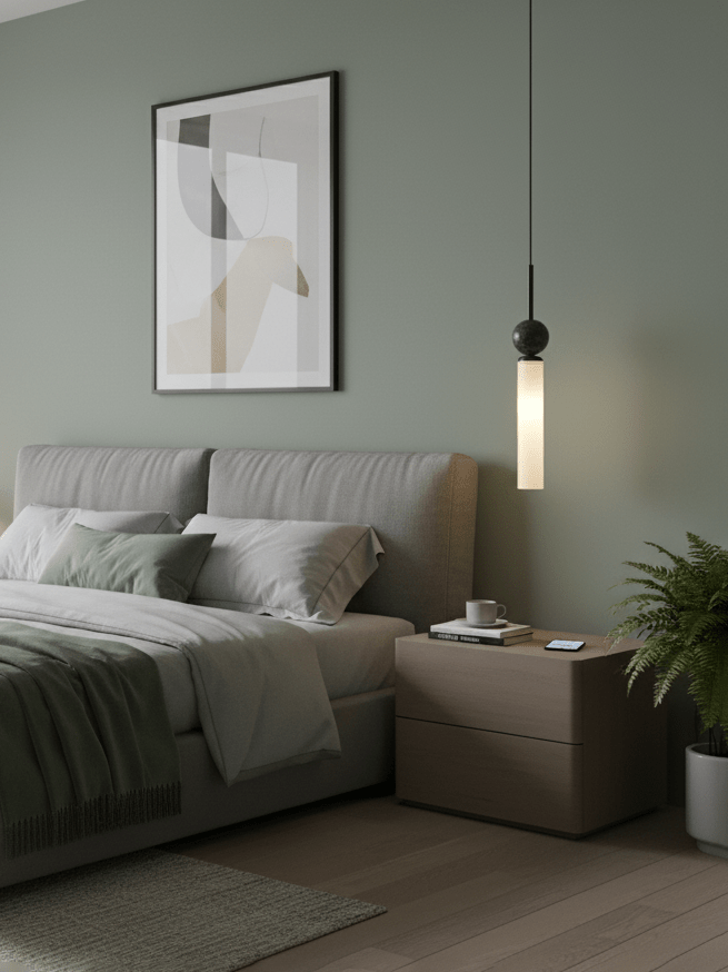 Marble Vertical Pendant Lamp