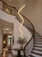 Celestial Alabaster Cascade Chandelier