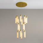 Celestial Alabaster Cascade Chandelier