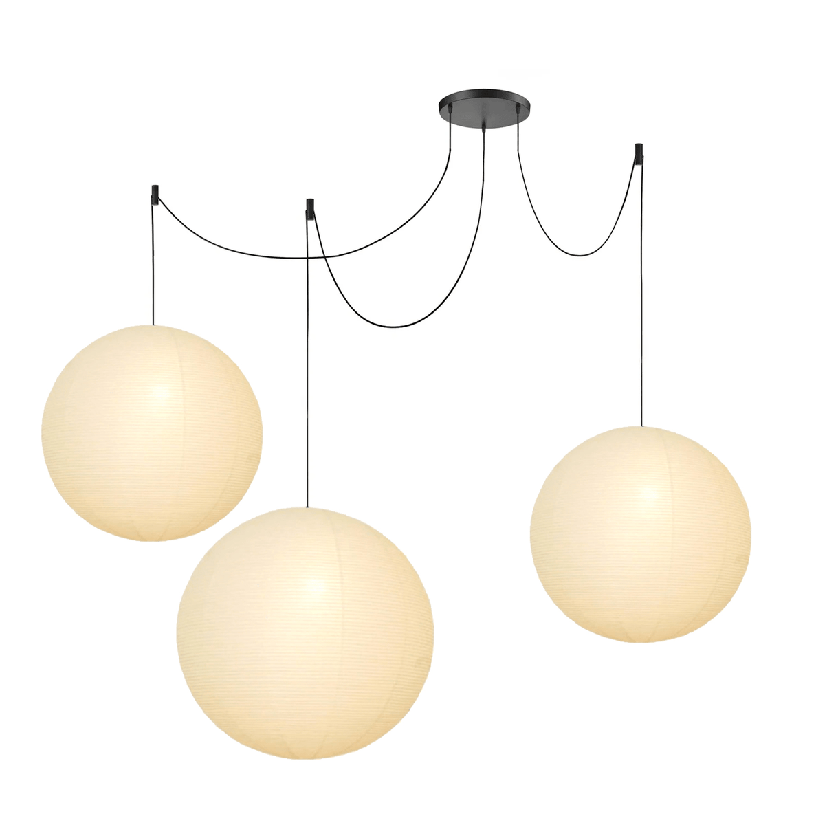 Washi Paper Round Series Pendant Lamp