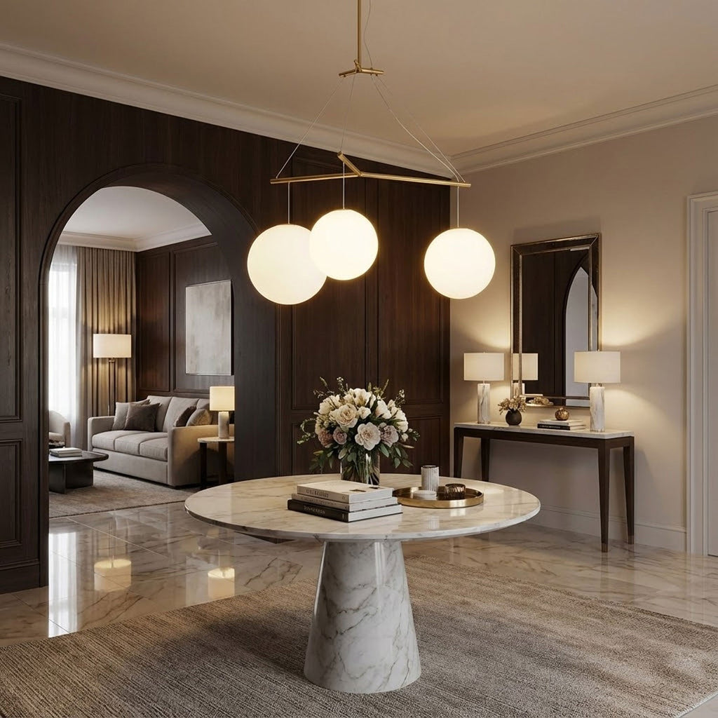 Celestial Orb Trio Pendant Lamp