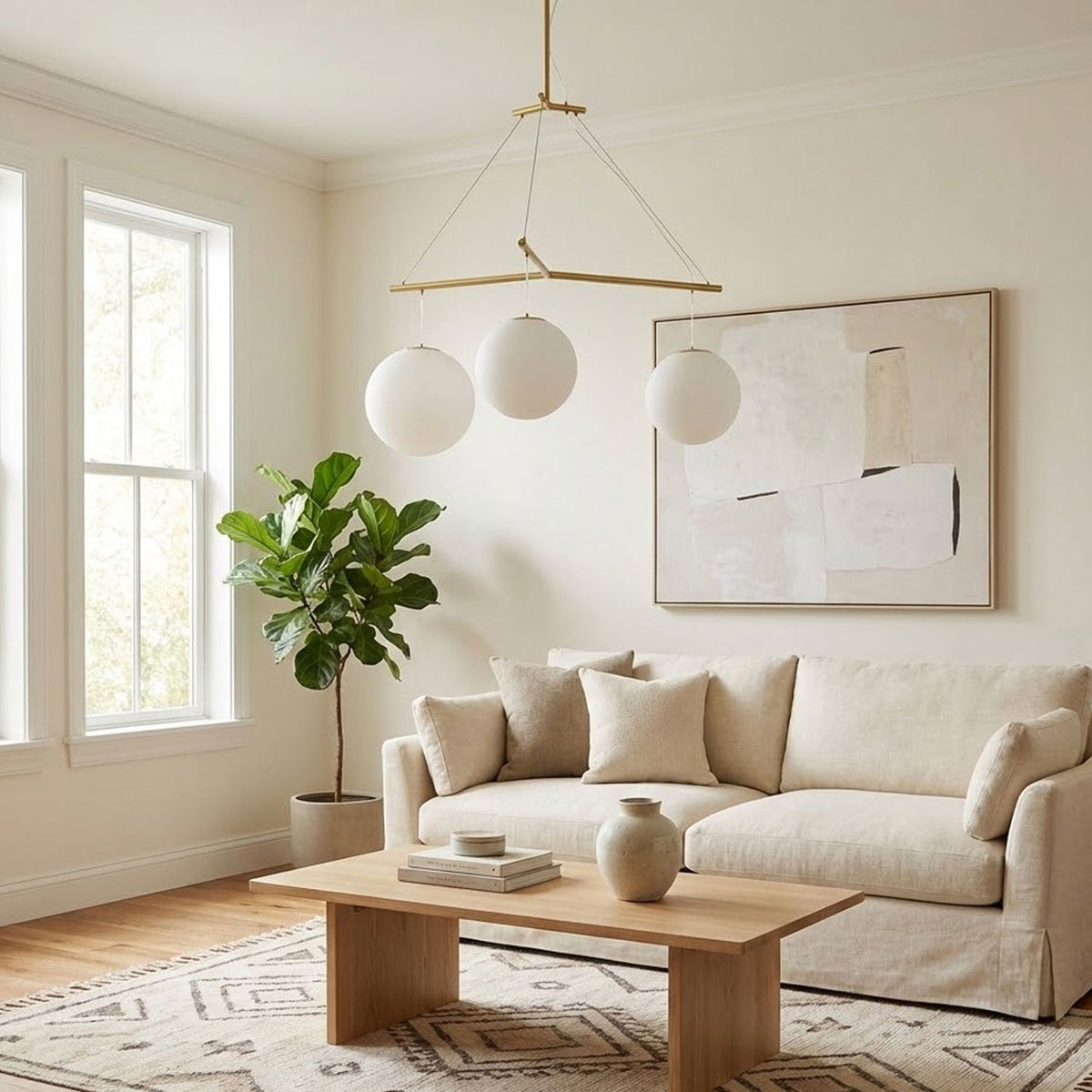 Celestial Orb Trio Pendant Lamp