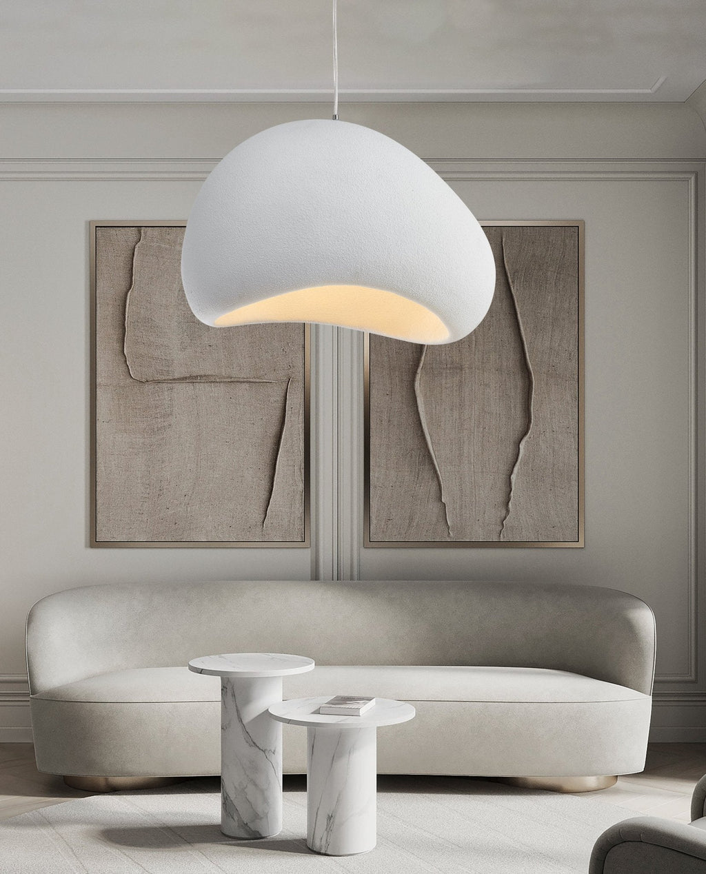 Aurelia Cloud Resin Pendant Light