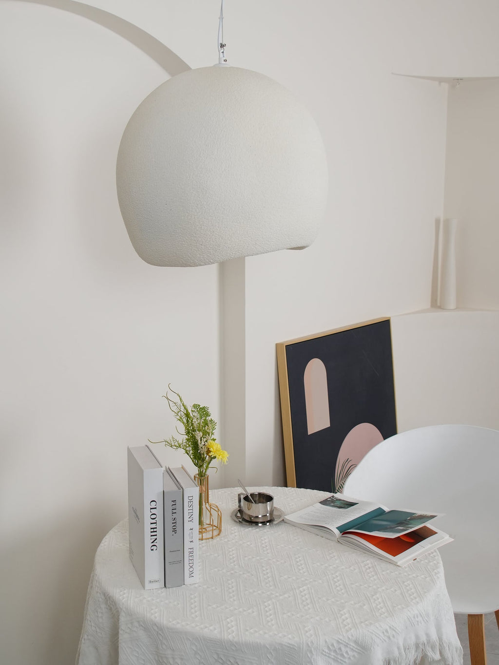 Aurelia Cloud Resin Pendant Light