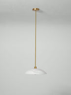 Alabaster Dome Pendant Lamp