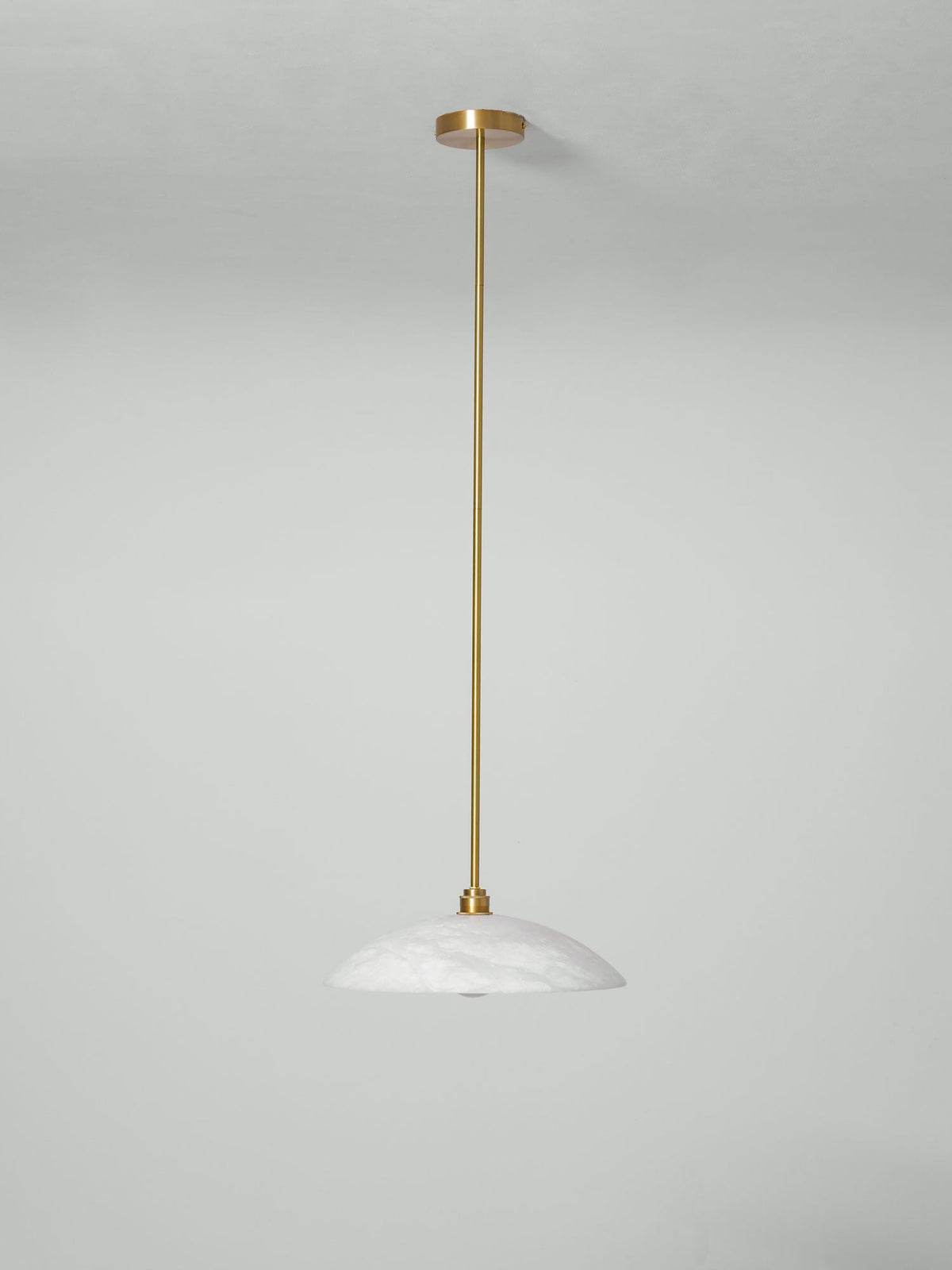 Alabaster Dome Pendant Lamp
