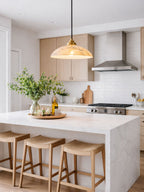 Alabaster Dome Pendant Lamp