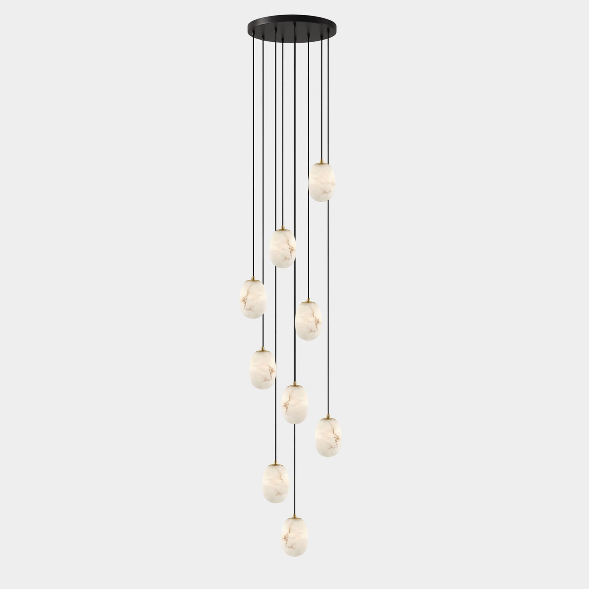 Pebble Alabaster Pendant Lamp