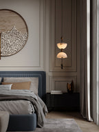 Duo Alabaster Pendant Lamp