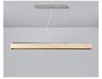 Linear Travertine Suspension Lamp