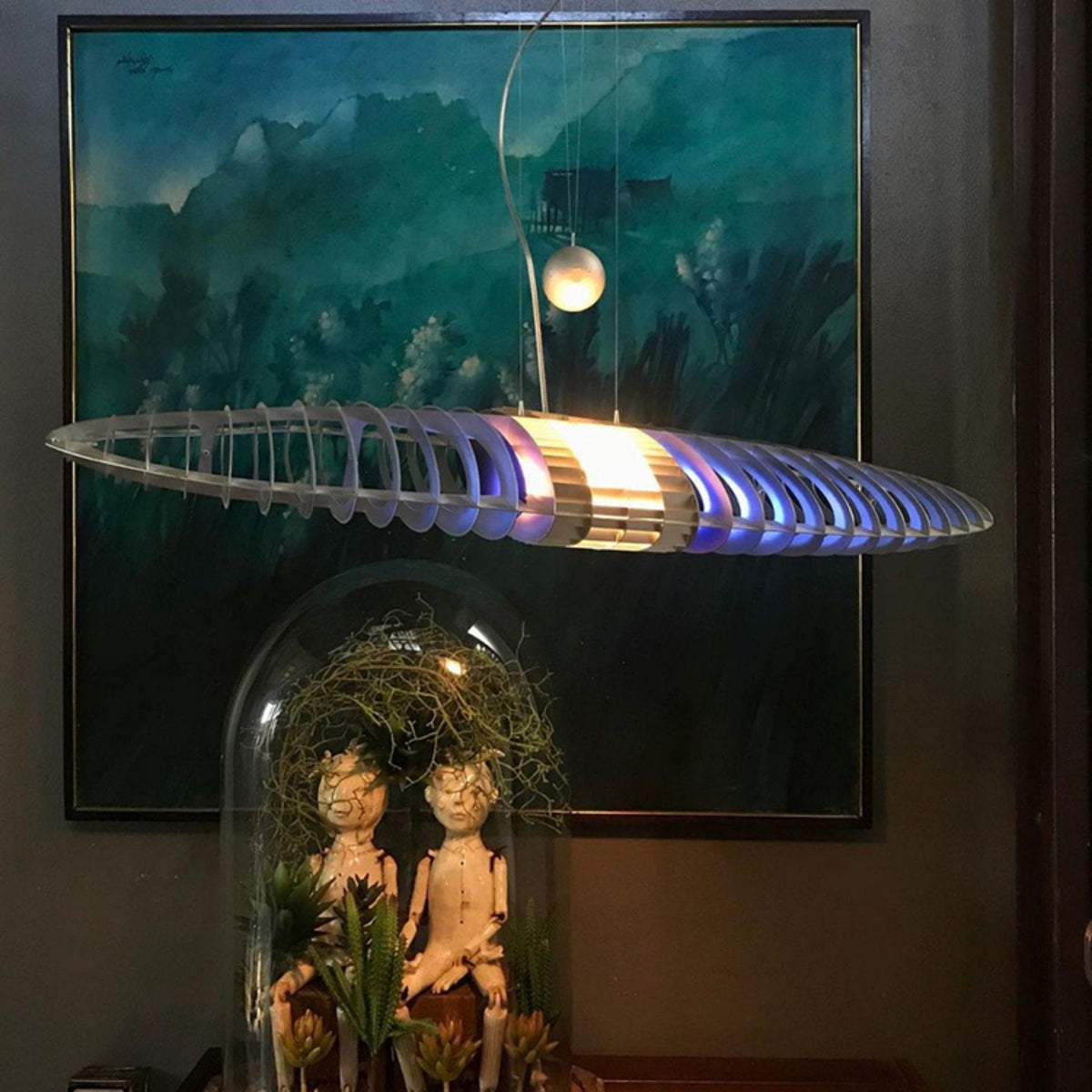 Chroma Glide Suspension Lamp