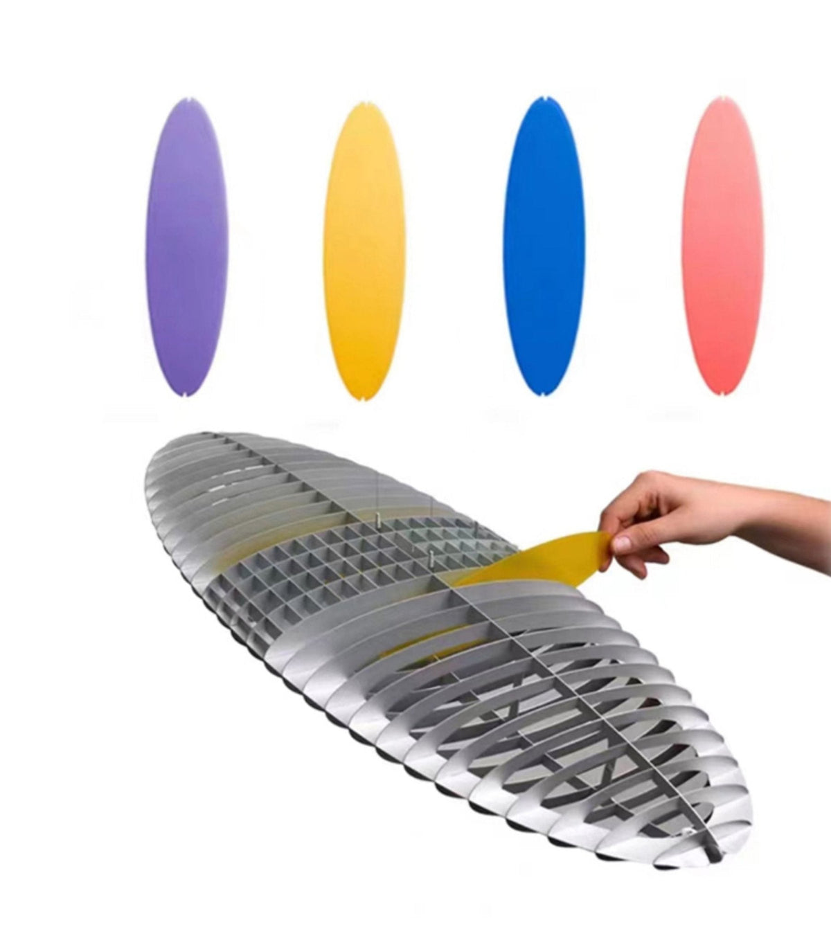 Chroma Glide Suspension Lamp