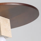 Tondo Stone Disc Pendant Light