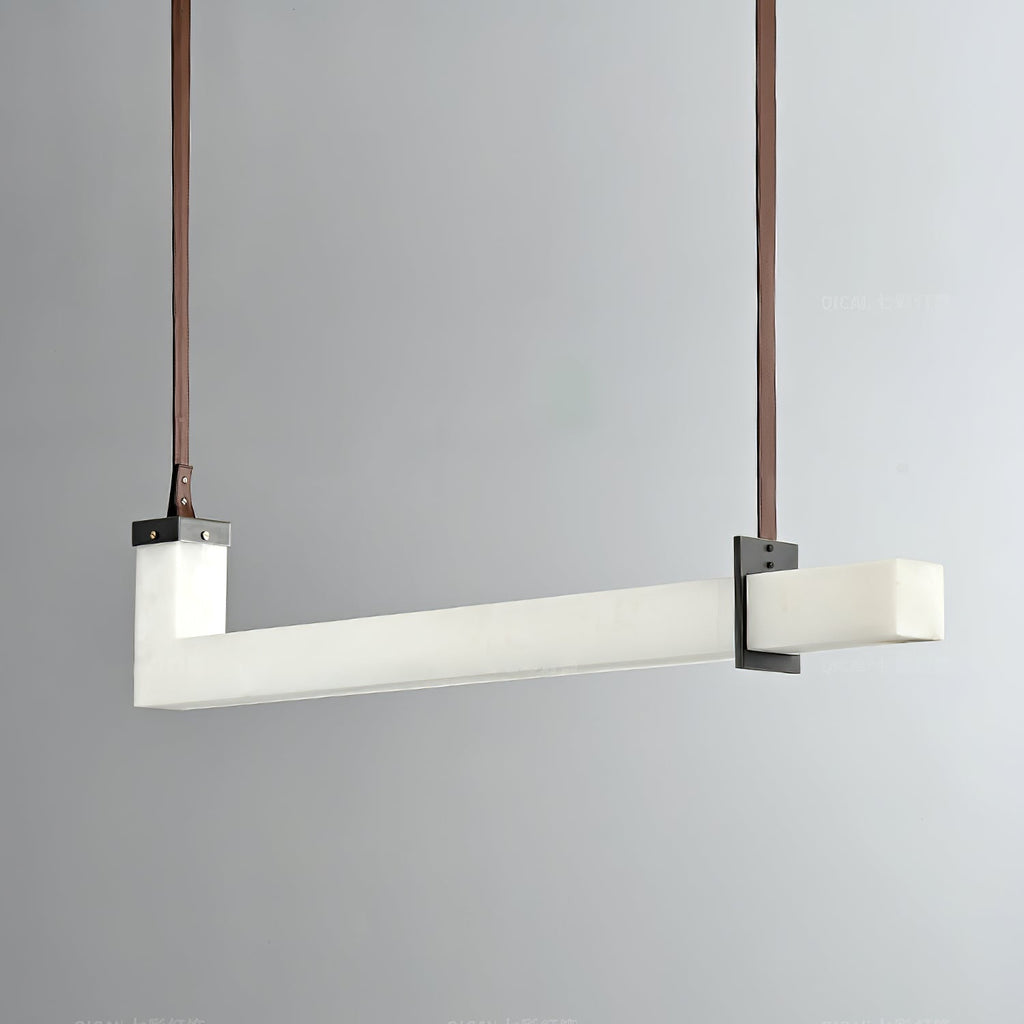 L-Axis Alabaster Pendant Lamp