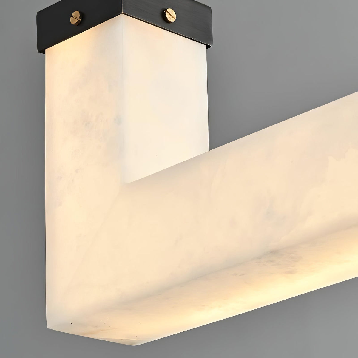 L-Axis Alabaster Pendant Lamp