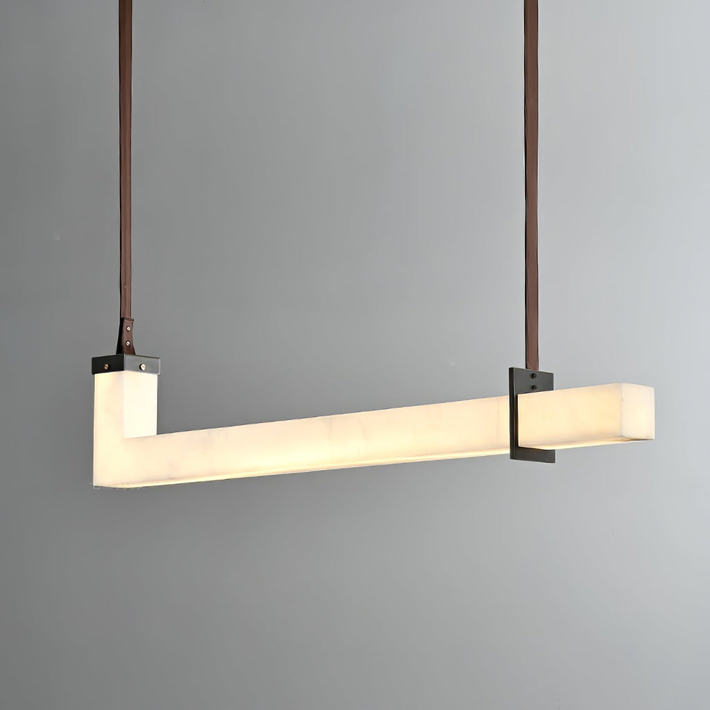 L-Axis Alabaster Pendant Lamp