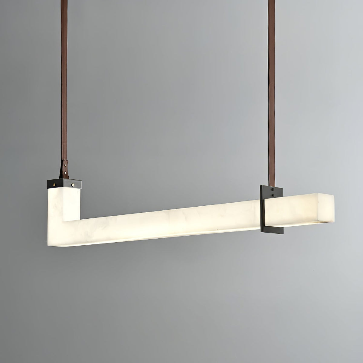 L-Axis Alabaster Pendant Lamp