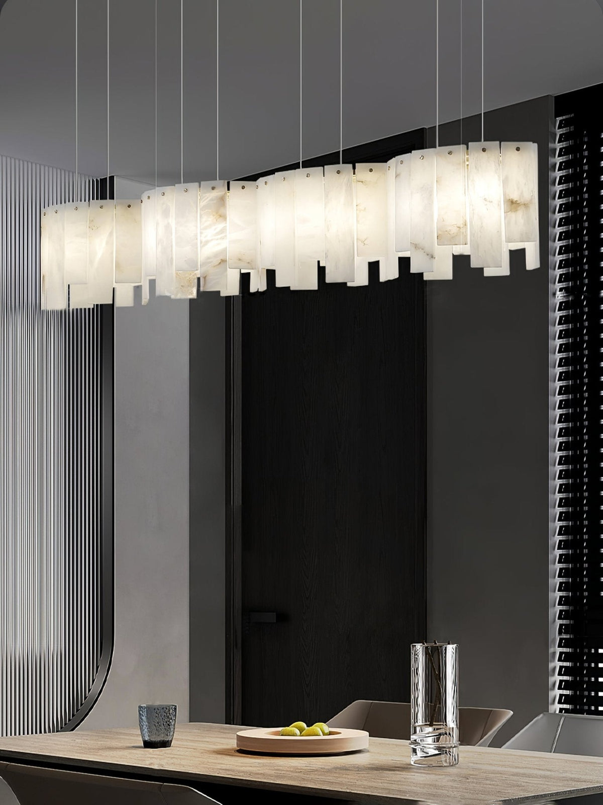 Arctora Alabaster Pendant Lamp