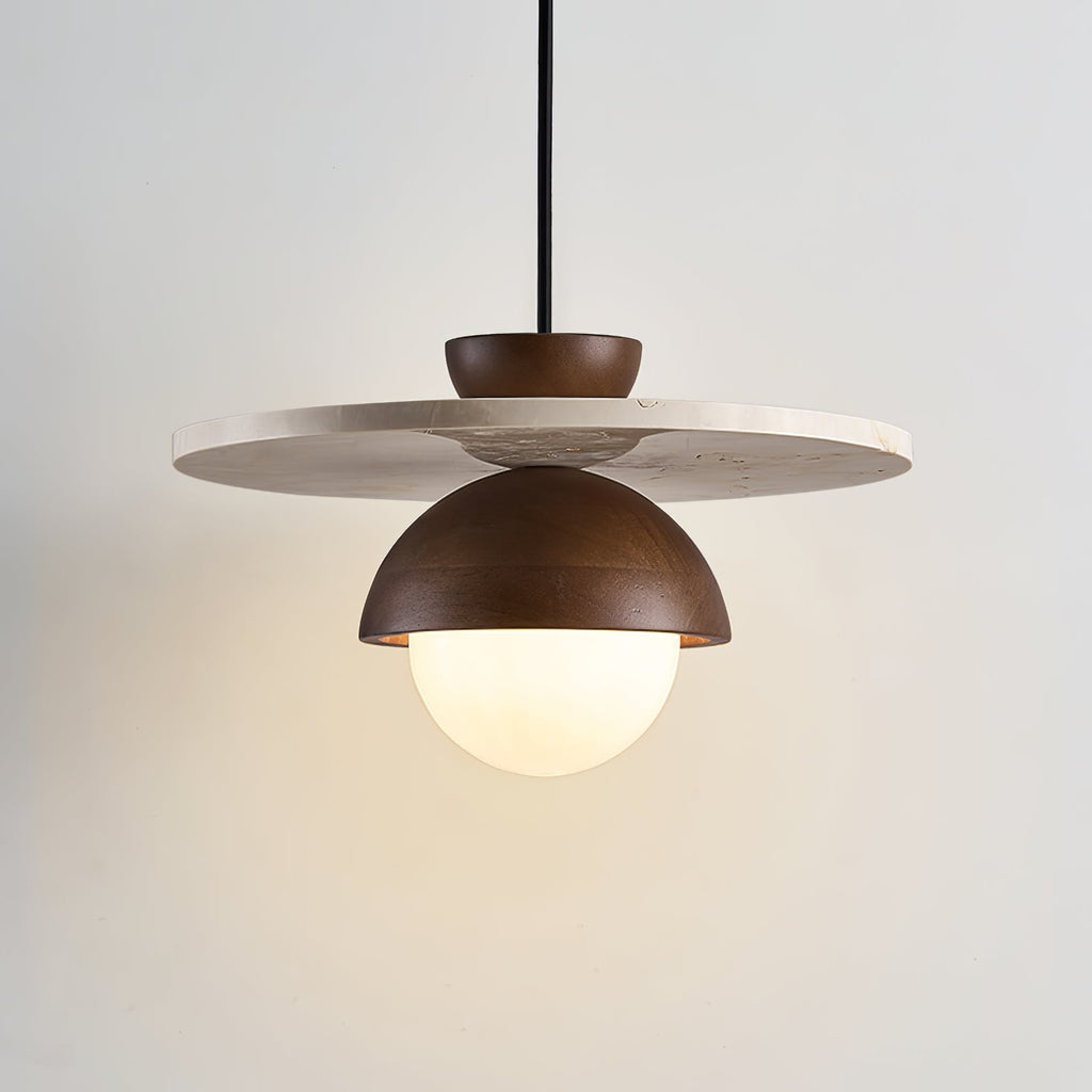 Arlo Travertine Pendant Light