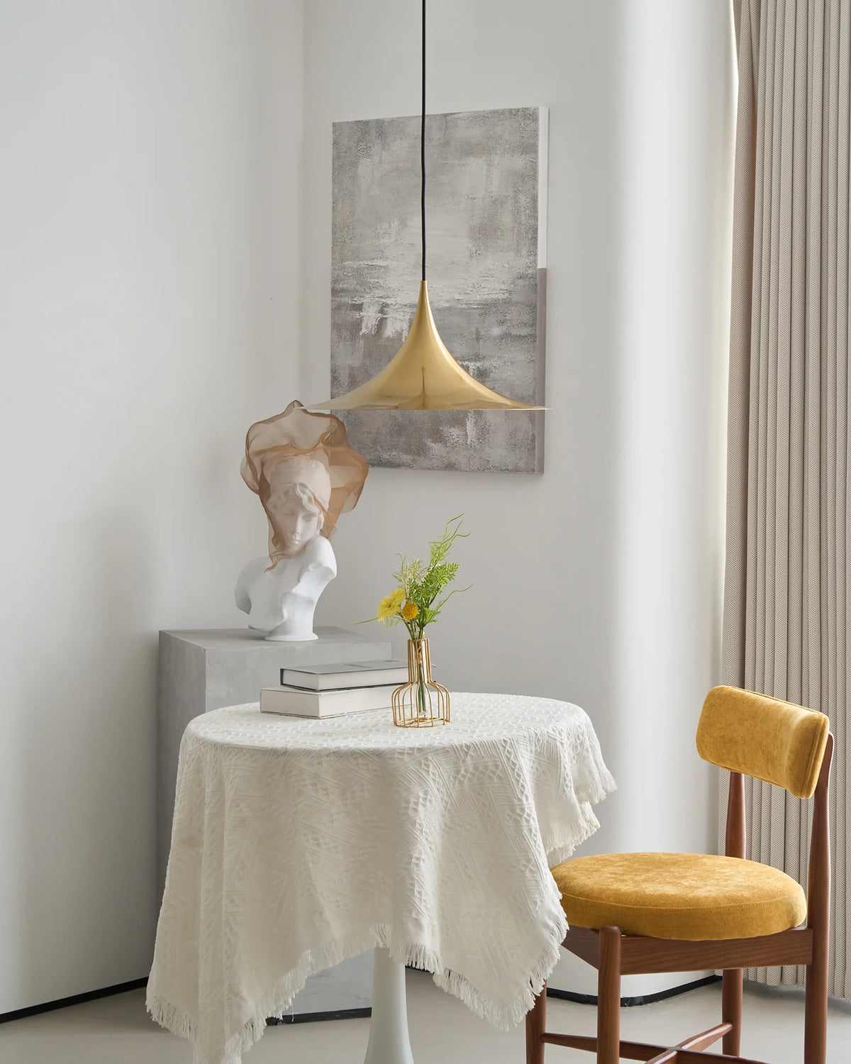 Semi Pendant Light