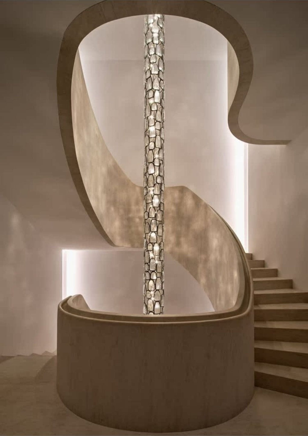 Crystal Mosaic Chandelier