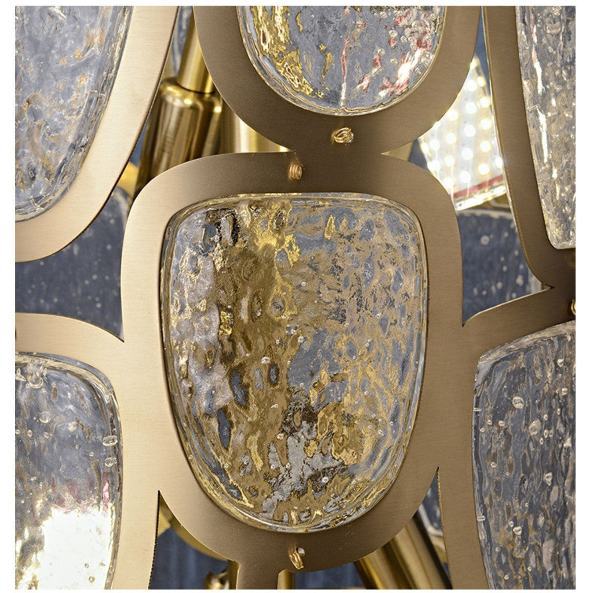 Crystal Mosaic Chandelier