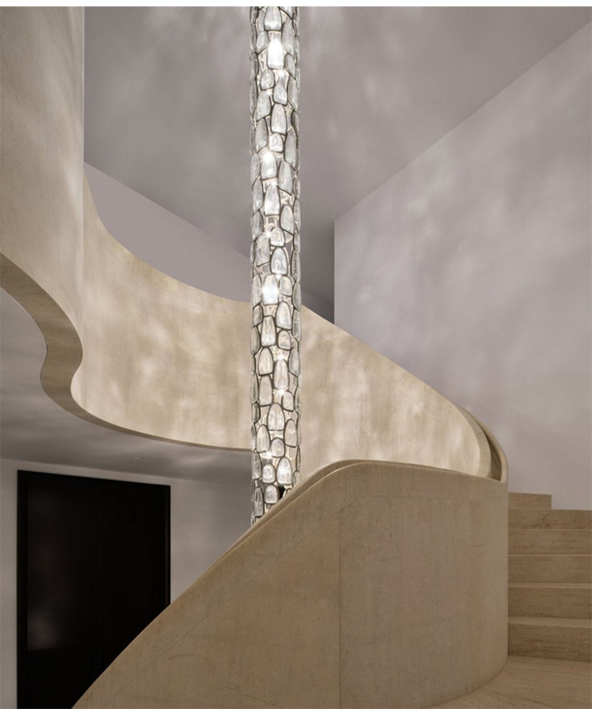 Crystal Mosaic Chandelier