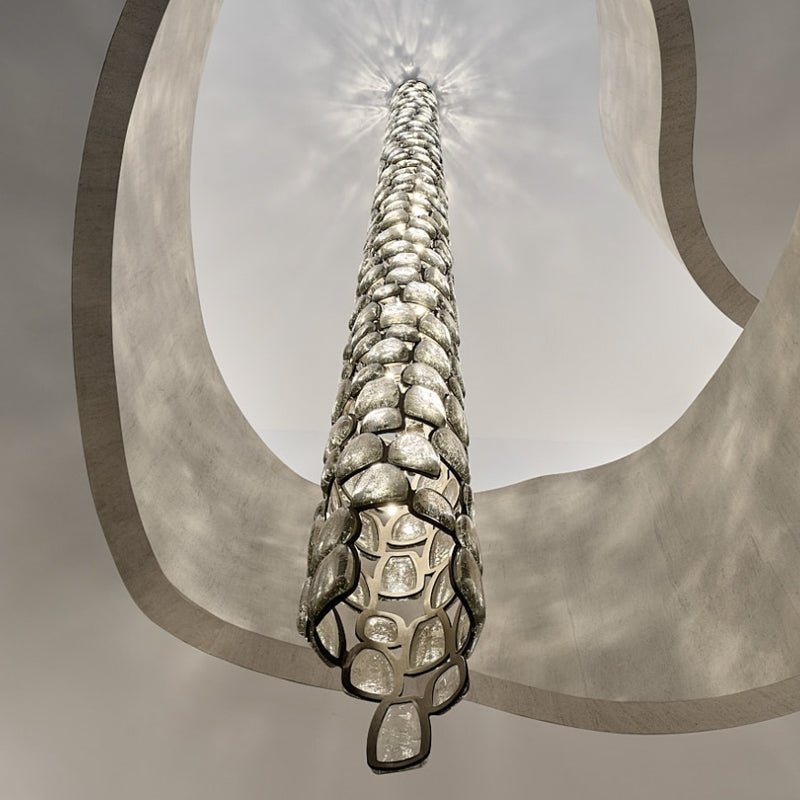 Crystal Mosaic Chandelier
